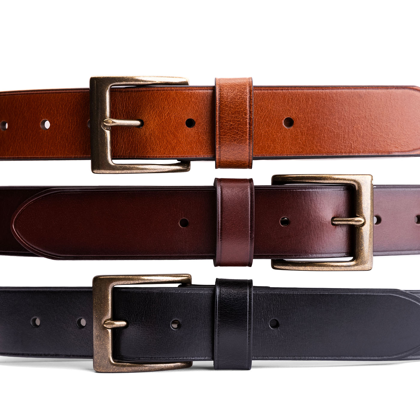 Men's True North Leather Belt